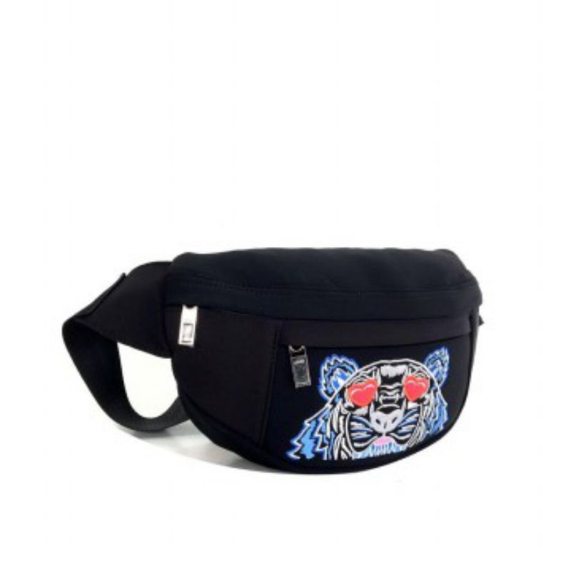 KENZ0 LOGO WAISTBAG BUMBAG TIGER LOVE