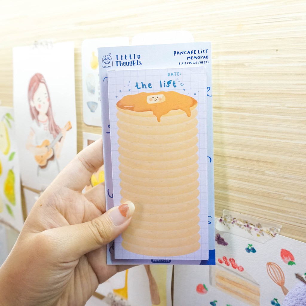 Pancake List Memopad | To Do List / Shopping List-3