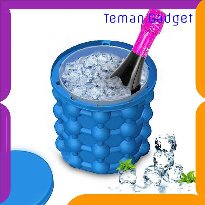 TG-DA Ice Genie Pencetak Es Batu Ice Cube Maker 3D Silicone Mold - C01