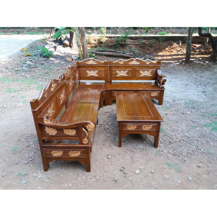 kursi sudut mebel Jepara, mebel jati mebel minimalis