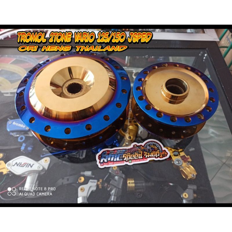 Tromol Vario 125 vario 150 twotone Tromol  2tone vario 125/150 original jsped thailand