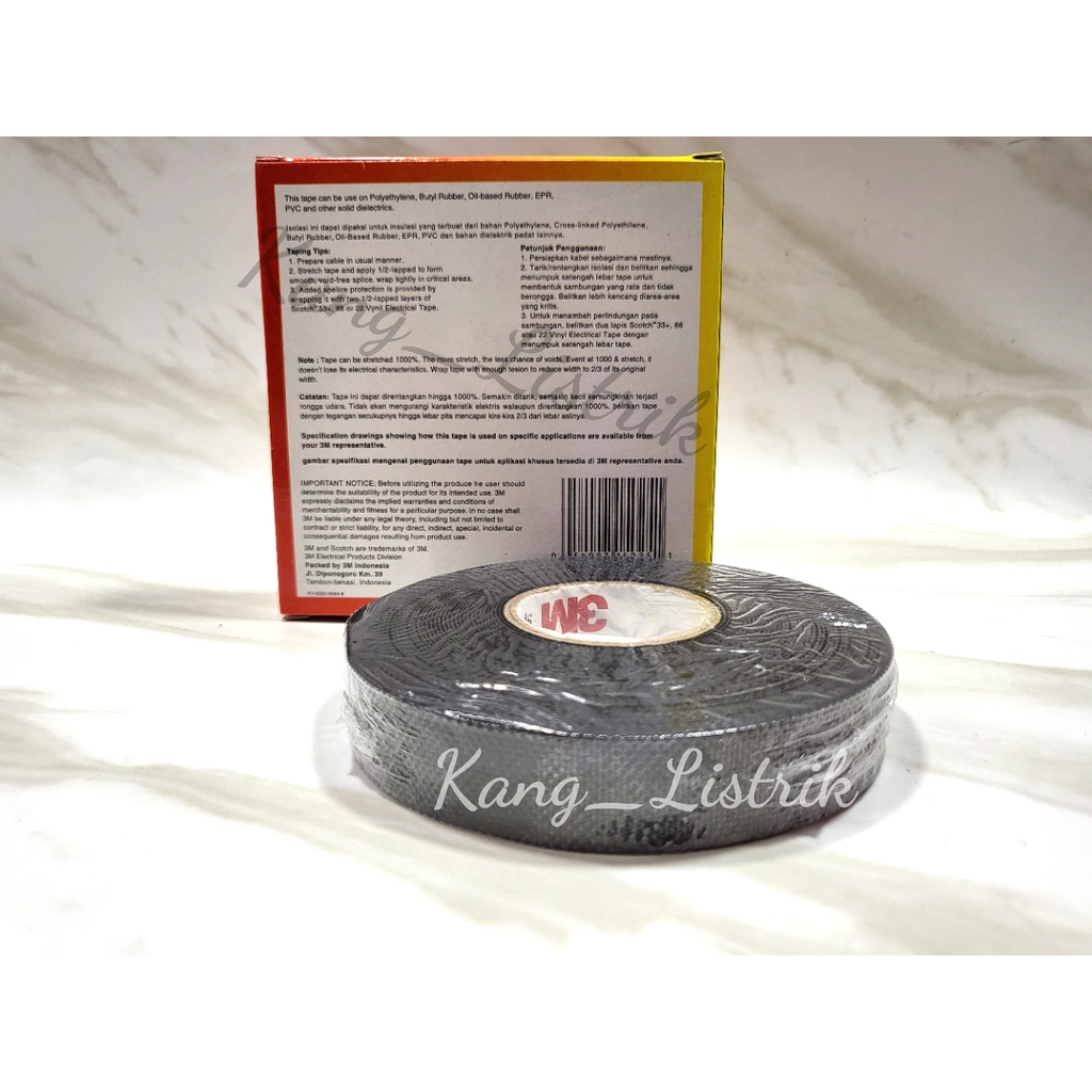 3M ISOLASI LISTRIK SCOTCH 23 | RUBBER SPLICING TAPE