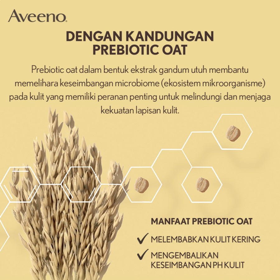 Aveeno Soothing &amp; Calming Moisturizing Lotion / Body Wash / Melembabkan / Menenangkan