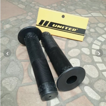 GRIP SEPEDA HANFLAT BMX UNITED 037 BLACK TAIWAN