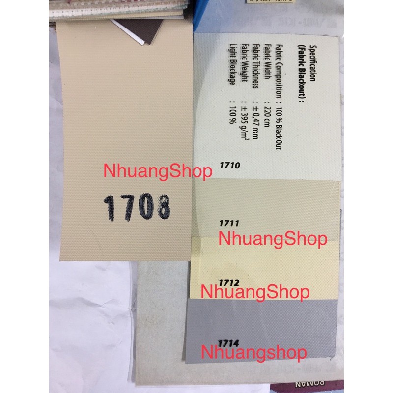 Roller blind HEAD RAIL chain sistem anti cahaya blackout 100 persen