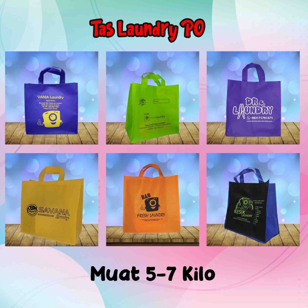TAS LAUNDRY SABLON / TAS PROMOSI LAUNDRY