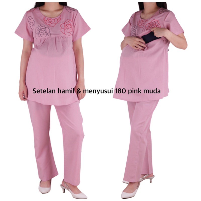 Baju hamil 180 Setelan hamil menyusui