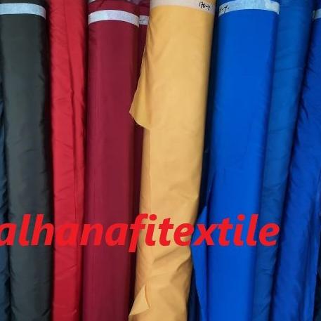 Big Sale - bahan kain waterproof parasut GORETEX HITAM 3 layer Lebar 150 cm eceran