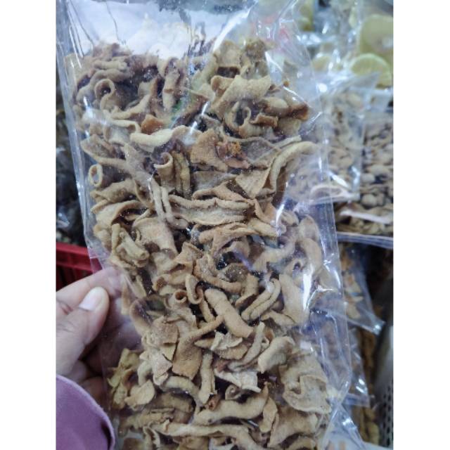 

Keripik usus khas solo kemasan 200gr