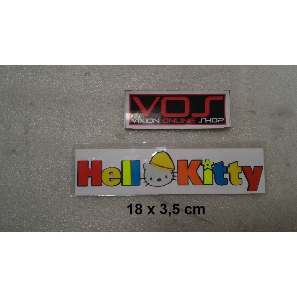 

STIKER UNIK HELLO KITTY 18
