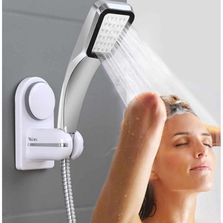 Hand Shower Kamar Mandi 300 Lubang Tekanan Tinggi Pancuran Aerator Head Filter Selang Shower