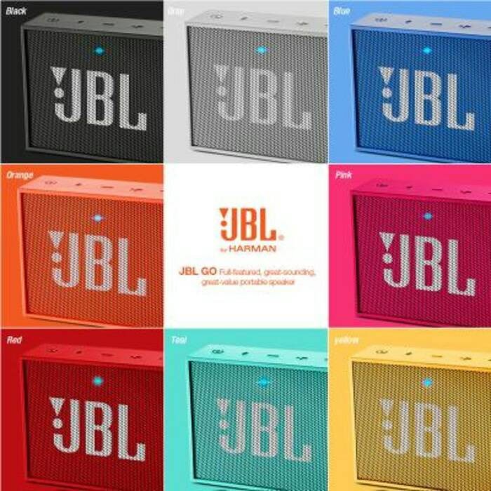 ASLI IMPOR -             Best Speaker Portable Bluetooth Jbl GO Ori Garansi Resmi
