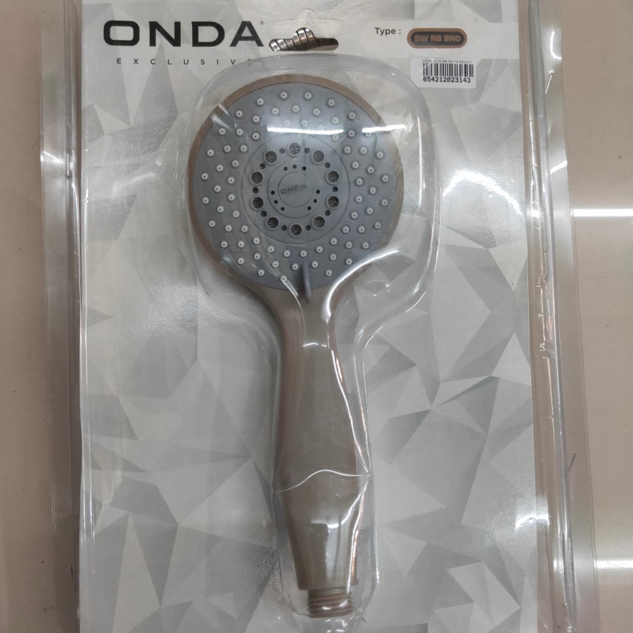 Hand Shower Onda Exclusive SW RB BRO 1/2&quot; 1 Set