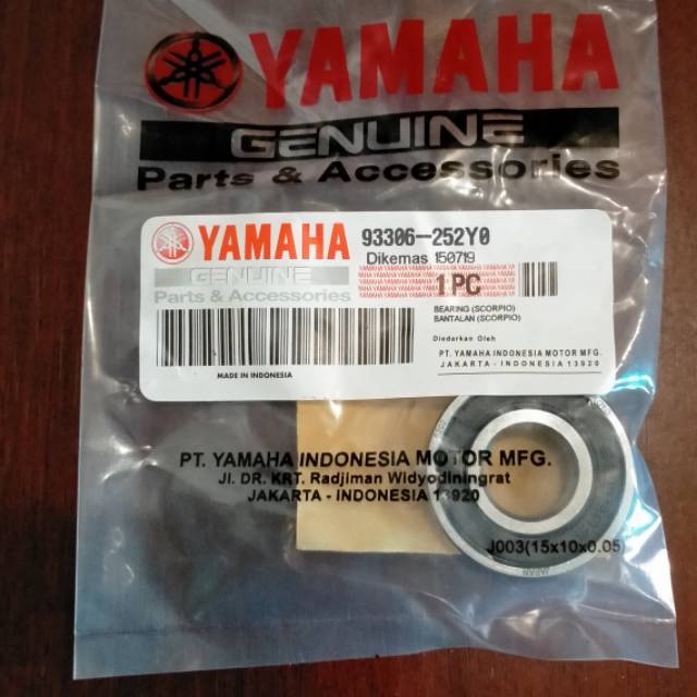 Bearing 6202 RS laher klaher bearing 6202RS yamaha