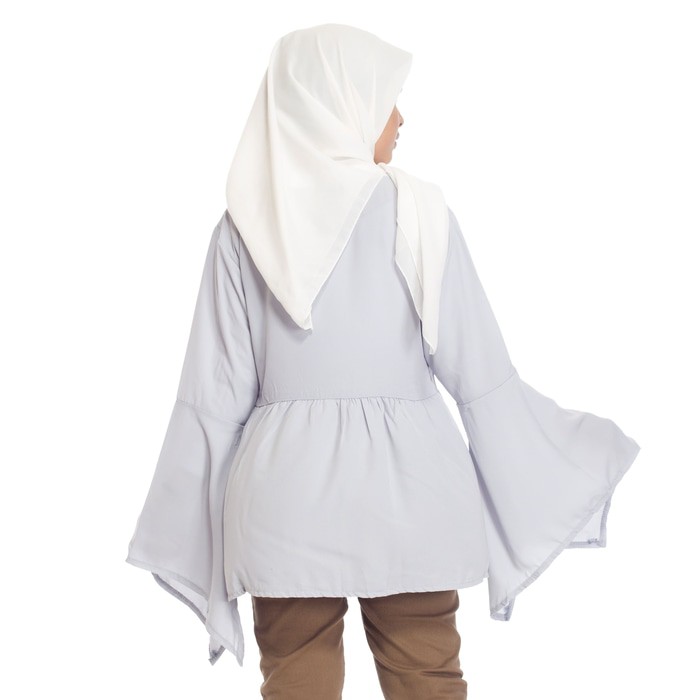 RUBY || Baju Kekinian Cewek Murah Wanita Grosir blouse white zuky bhn rayon bangkok LD96 AO14