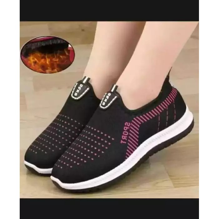 AlFathr Shoes - Sepatu Slip On Wanita dan Anak Motif Onke sz 26-40