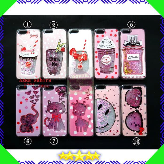 VIVO 1718 V7 PINK ART DYNAMIC GLITTER LIQUID QUICKSAND CASE