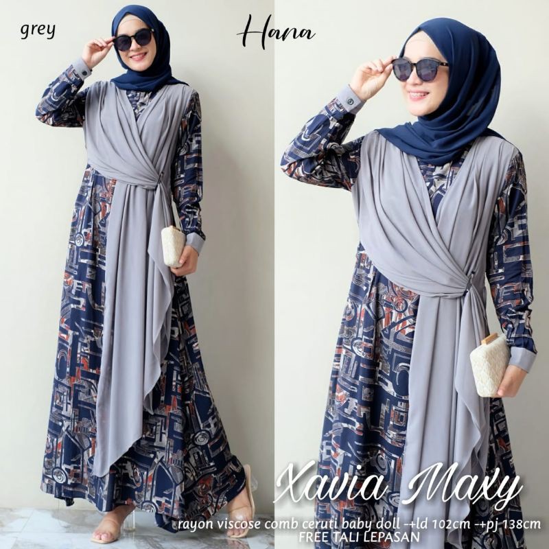 Xavia maxy rayon viscose mix ceruty busui