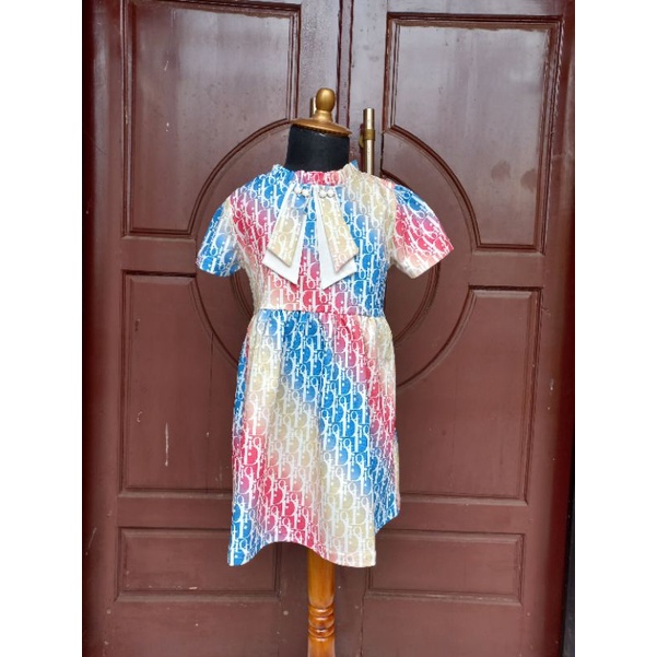 DRESS ANAK DIOR IMPORT