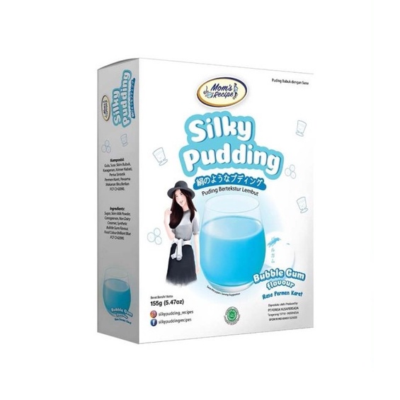 

mom's recipe silky pudding bubble gum 155gr