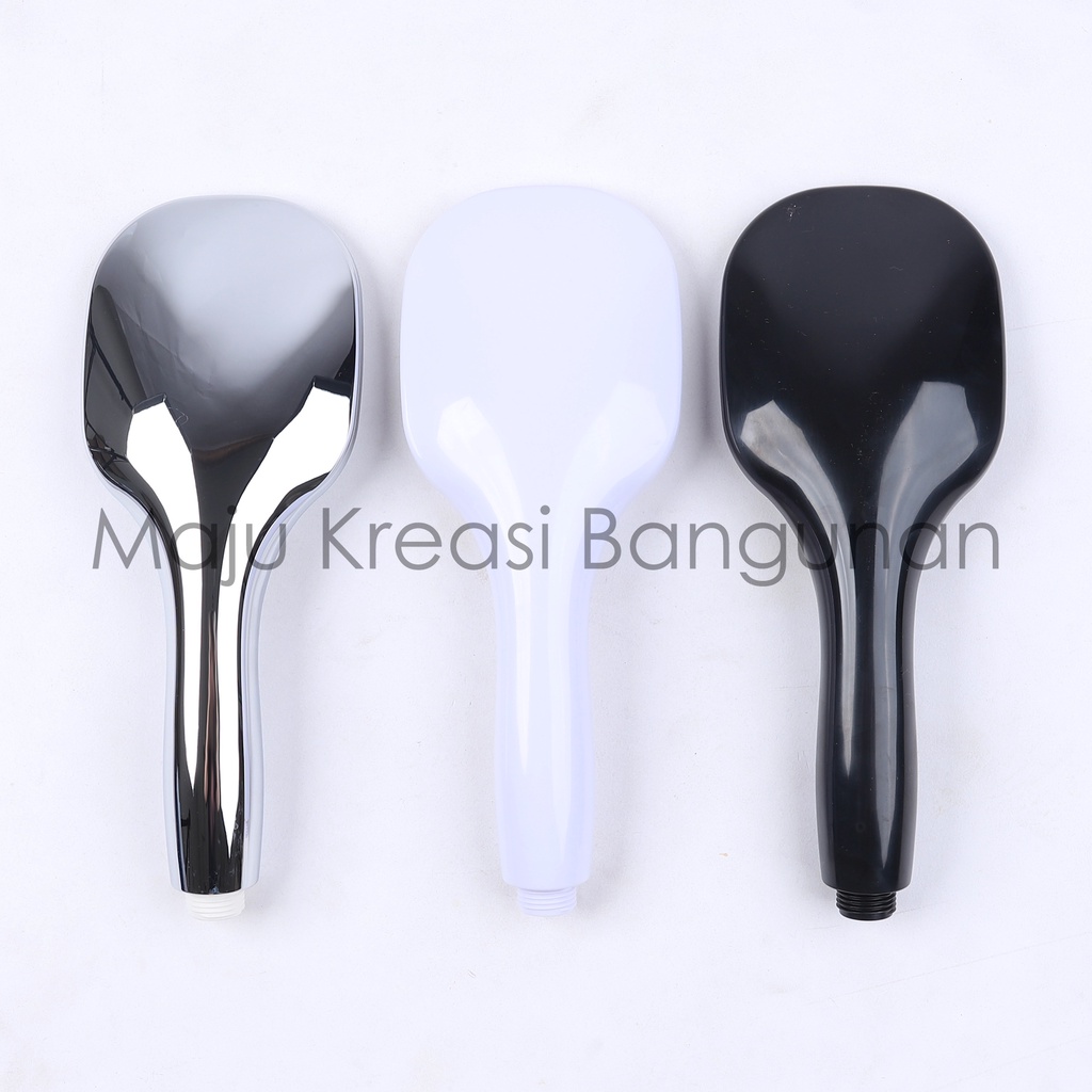 Hand Shower SOLIGEN A302 PVC ABS Chrome Hitam Putih Kamar Mandi Tipe A 302 Kepala Toilet Selang Fleksibel Flexible