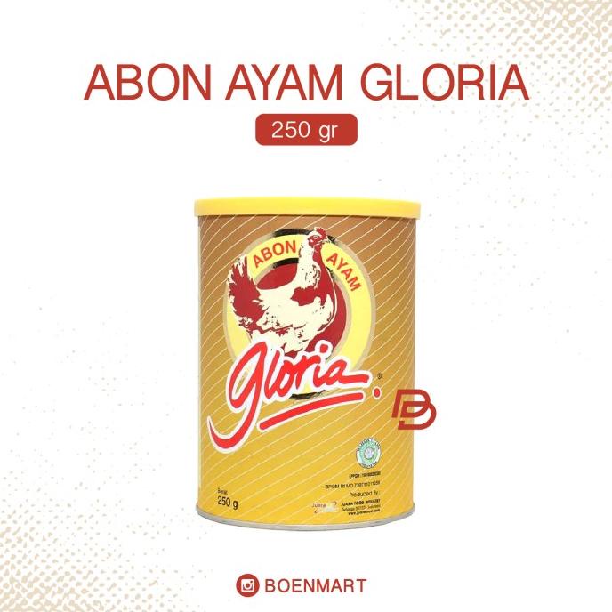 

abon ayam gloria 250gr