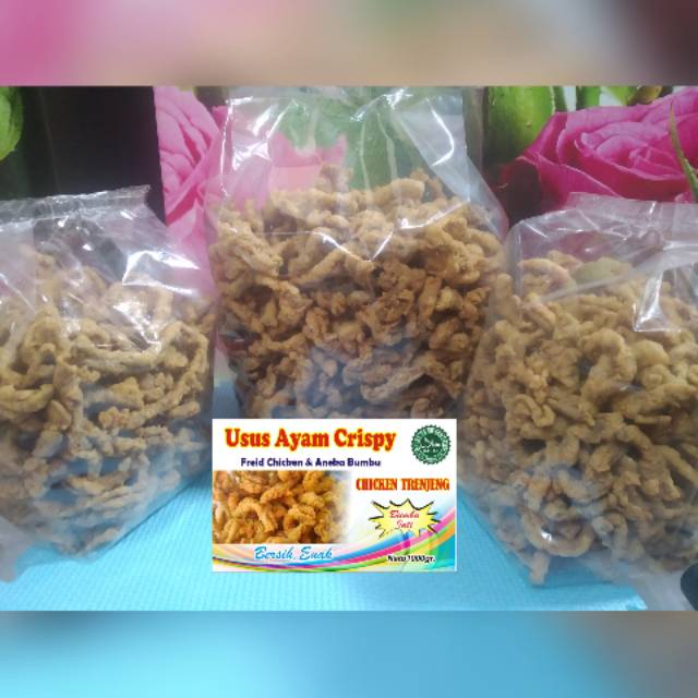 

Kripik Usus Usus ayam1000gr/1kg