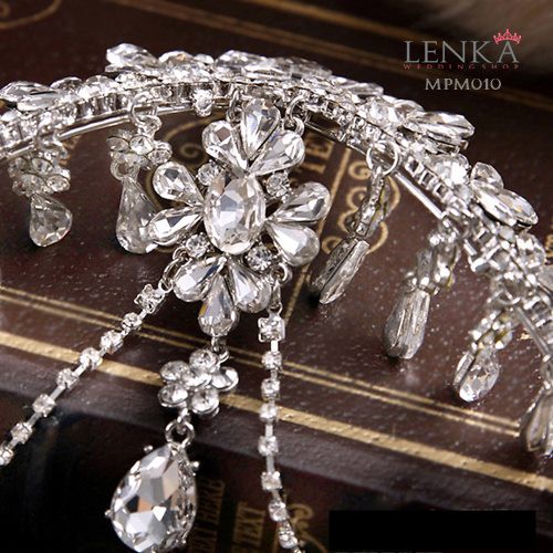 [STOK TERBATAS] MAHKOTA WEDDING HEADPIECE SANGGUL PENGANTIN INDIA MPM010