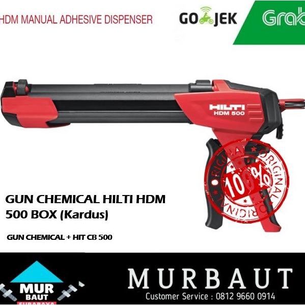 GUN CHEMICAL HILTI HDM 500 BOX