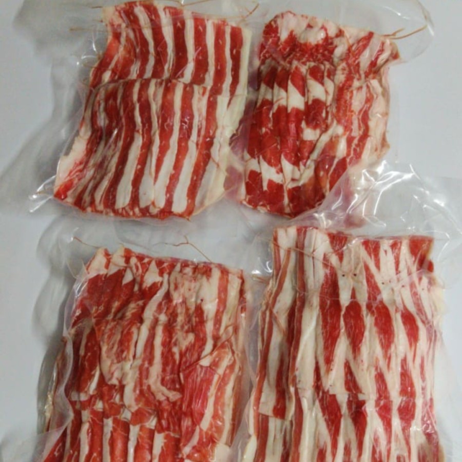 

Daging Sapi Lapis Sliced Beef USA Yoshinoya Premium Beef Pack 1 KG