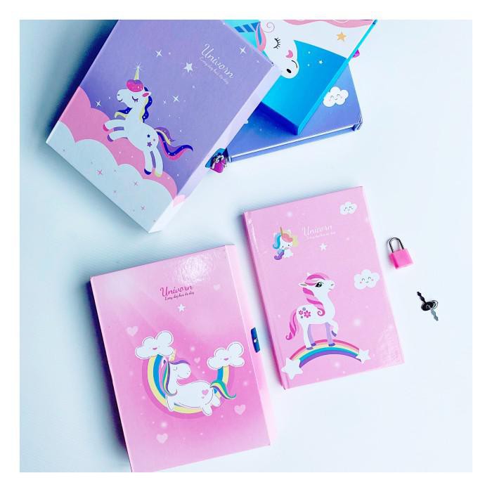 

Buku Tulis / Buku Diary Kunci Dreamy Unicorn