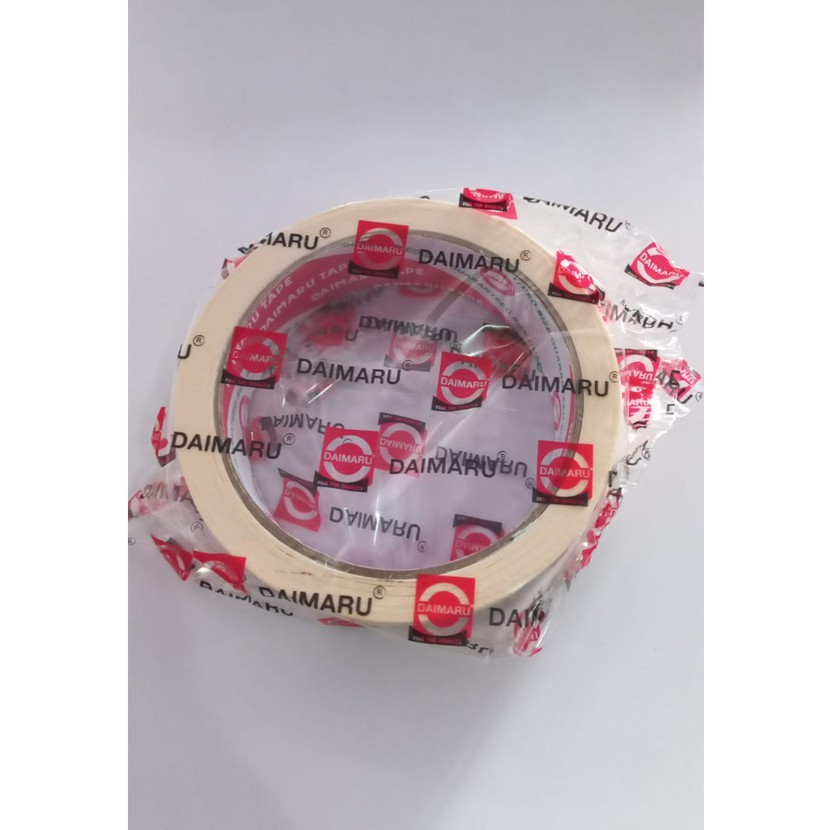 

Solasi Kertas 1 Inchi Daimaru / Masking Tape 1" Daimaru 24 mm / Solasi Kertas