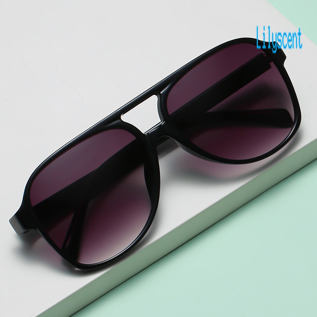 Lily AORON Kacamata Hitam Frame PC Lensa Polarized Anti UV Untuk Pria / Wanita