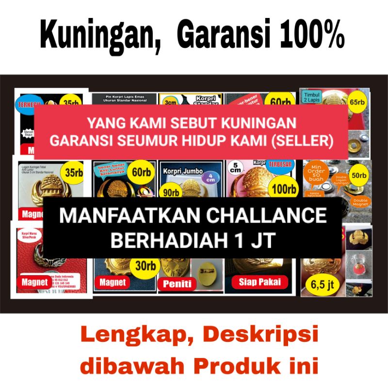 YANG KAMI SEBUT KUNINGAN, GARANSI 100%