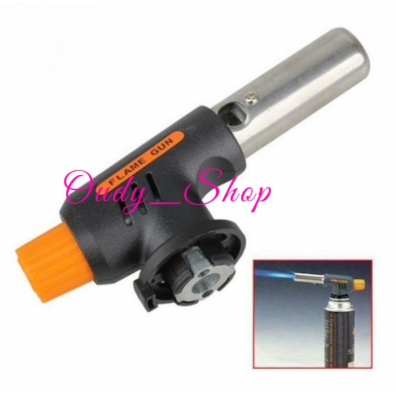 Pemantik Api BBQ Gas Torch Flame Gun Portable Blow Torch Alat Masak Camping