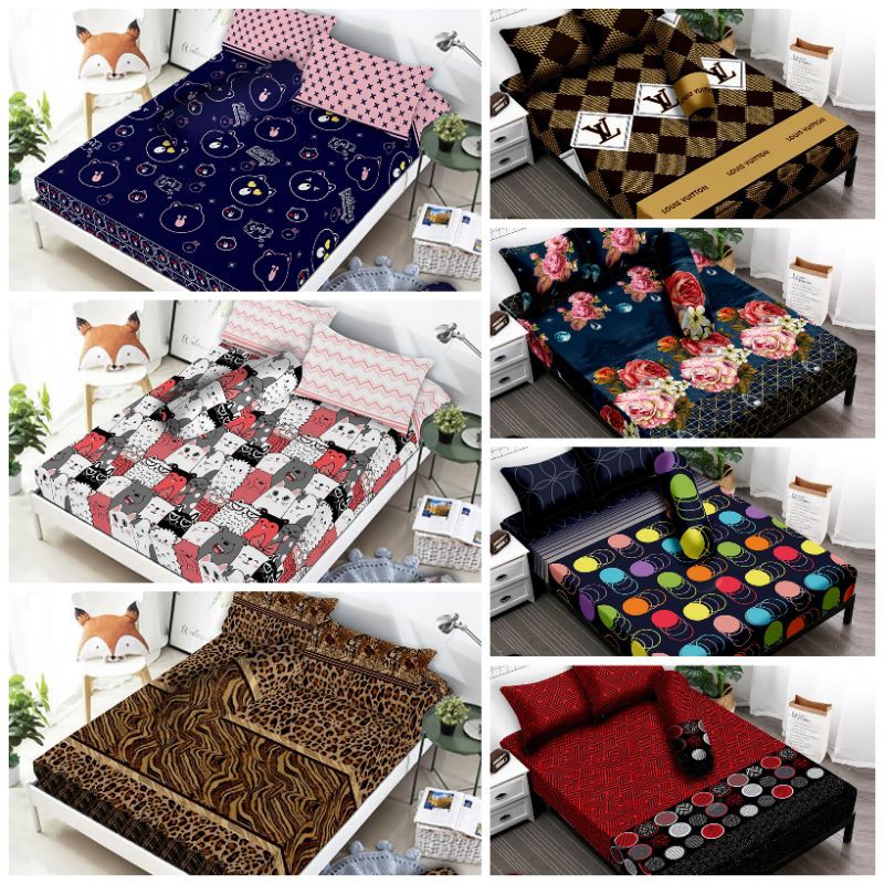 SPREI 140X200 MONALISA PREMIUM ENDLESS LOVE. SPREI 140X200 ENDLESS LOVE DAN MONALISA