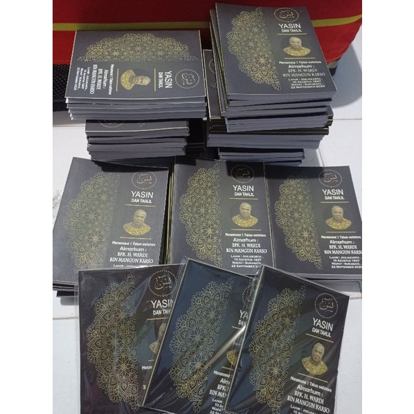 BUKU YASIN MURAH / BUKU YASIN CUSTOM / BUKU YASIN 128 HALAMAN