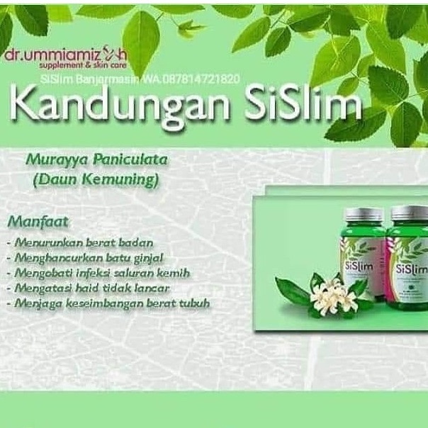 SISLIM ORIGINAL PELANGSING HERBAL DR. UMMI AMIZAH MANJUR