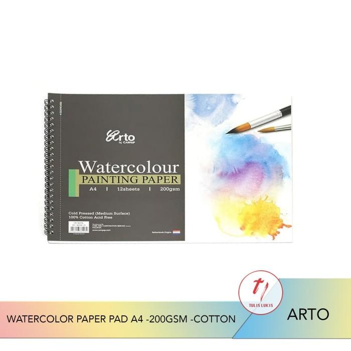 

Livro | Arto A4 Cotton Watercolor Wire-O Book - 200 Gsm Kekinian Terlaris