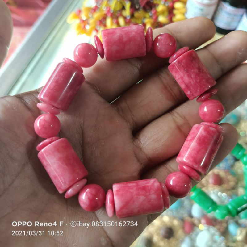 Gelang Giok. Gelang Batu Aksesoris wanita