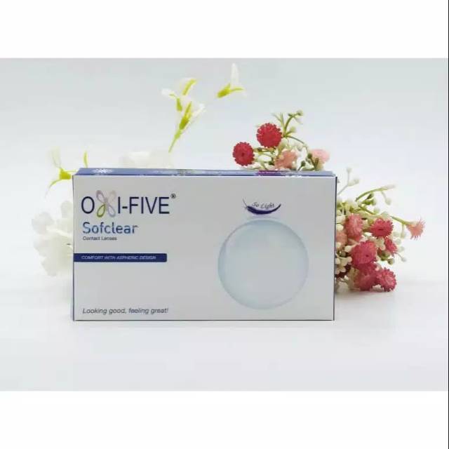 OMEGA SOFTLENS OXIFIVE Clear isi 6pcs/3psg dpt lanscase