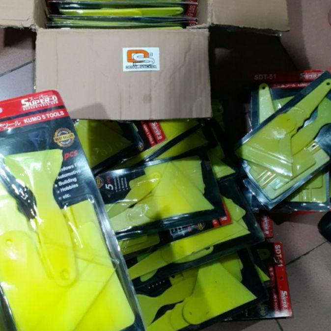 

Barang Baru Rakel Super D Japan SDT 51 5pcs alat bantu pasang wrapping sticker kaca film FG3.