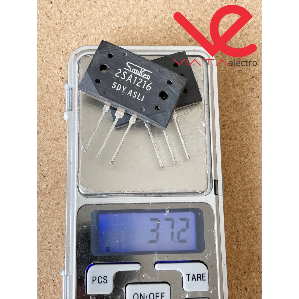 TRANSISTOR A1216 C2922 SANKEN (1SET) ORIGINAL 5DY A 1216 - C 2922 (ORI) A126-C2922 ORI ASLI