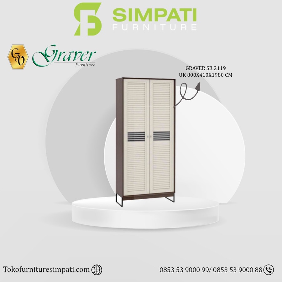 Graver Lemari/Rak Sepatu SR 2119