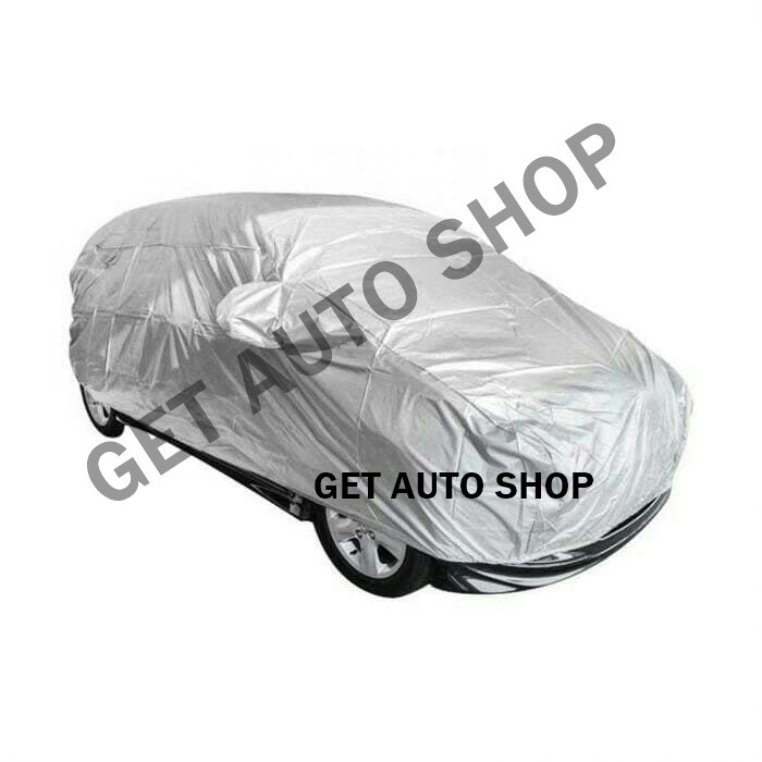 Cover Body CALYA Mobil Cover Selimut Mobil Body Cover Sarung Selimut Penutup CALYA SILVER