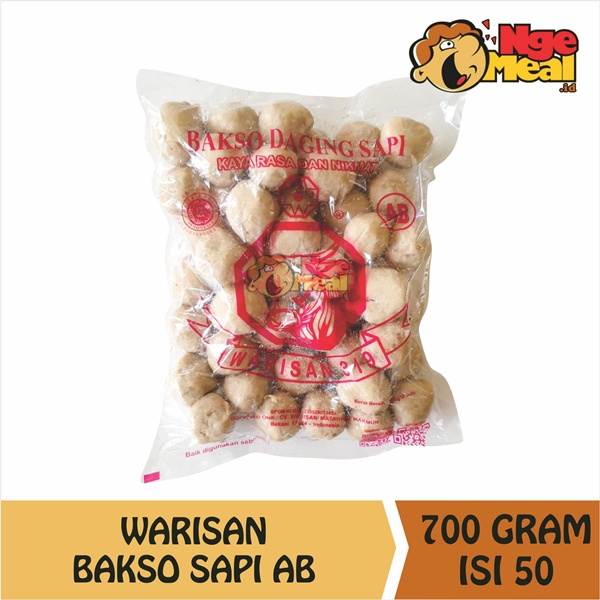 

WARISAN Bakso Sapi AB 700 Gram