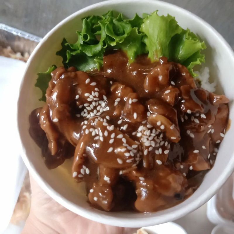 

Ricebowl Ayam Teriyaki