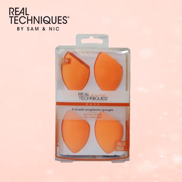 

REAL TECHNIQUES 4pc Miracle Complexion Sponge
