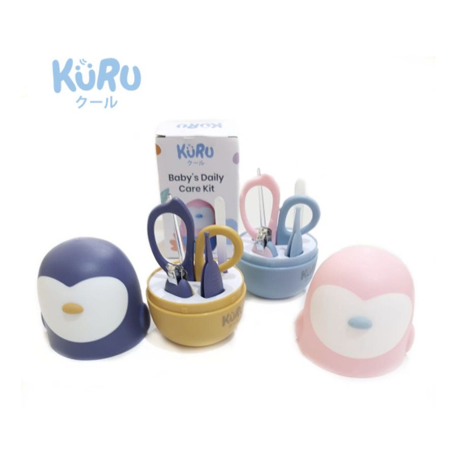 Kuru Gunting Kuku Bayi - Baby Nail Care Set Manicure 5in1//Perawatan KukuBayi