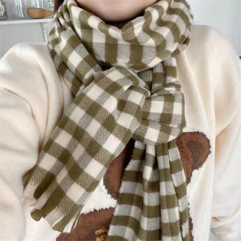 IMPORT WINTER LONG SHAWL SCARF WOMAN KIDS AUTUMN SPRING SYAL PANJANG WANITA ANAK MUSIM DINGIN